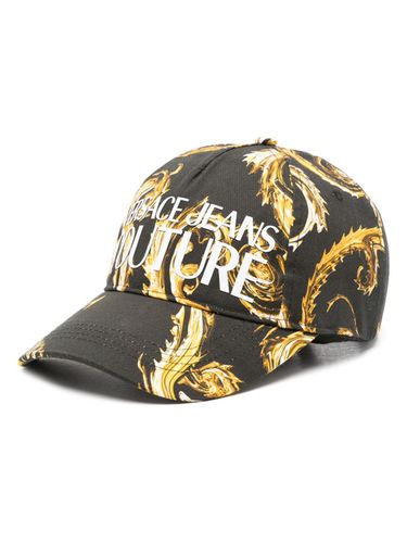 Hat With Print - Versace Jeans Couture - Modalova