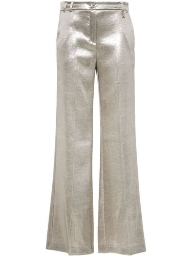 Low-waisted Satin Trousers - Patrizia Pepe - Modalova