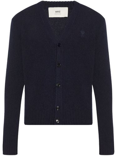 AMI PARIS - Wool Cardigan - Ami Paris - Modalova