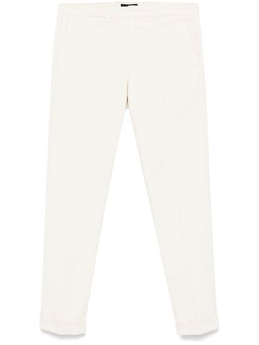 FAY - Slim Fit Gabardine Trousers - Fay - Modalova