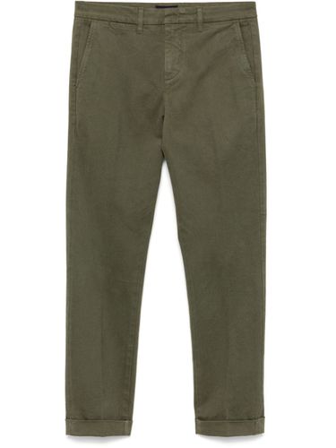 FAY - Slim Fit Gabardine Trousers - Fay - Modalova