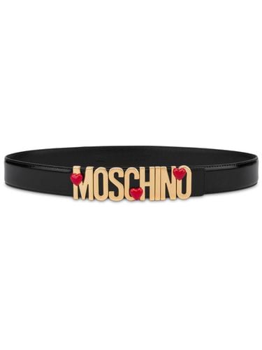 MOSCHINO - Belt With Logo - Moschino - Modalova