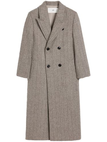 AMI PARIS - Long Wool Coat - Ami Paris - Modalova