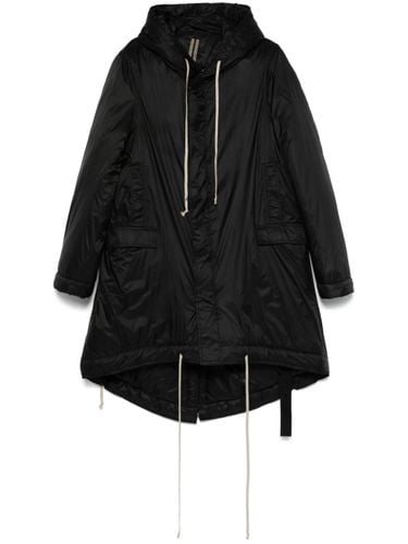 Long Parka With Hood - Rick Owens Drkshdw - Modalova