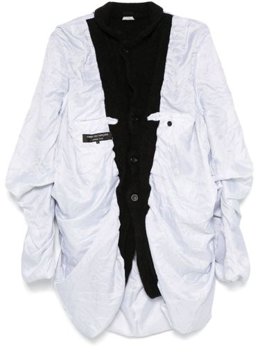 Coat With Contrasting Inserts - Comme des Garcons - Modalova