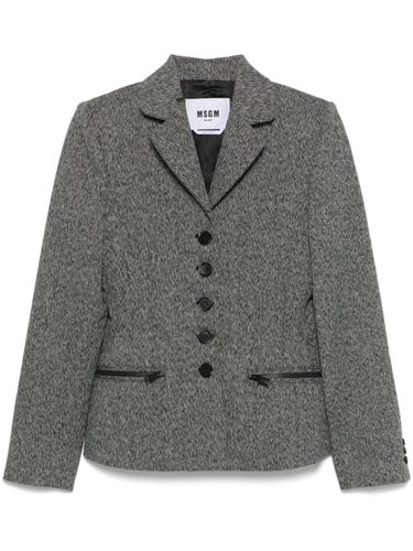 MSGM - Single Breasted Blazer - Msgm - Modalova