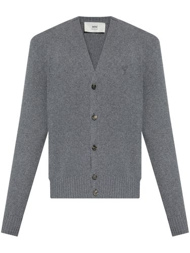 AMI PARIS - Wool Cardigan - Ami Paris - Modalova