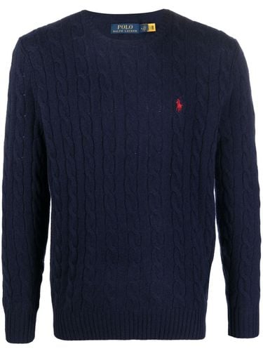 Sweater With Embroidered Logo - Polo Ralph Lauren - Modalova