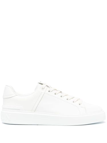 BALMAIN - B-court Leather Sneakers - Balmain - Modalova