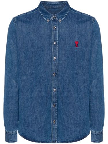 AMI PARIS - Denim Shirt - Ami Paris - Modalova