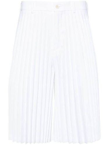 Pleated Bermuda Shorts - Comme des Garcons - Modalova