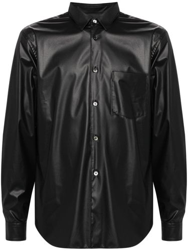 Faux Leather Shirt - Comme des Garcons - Modalova