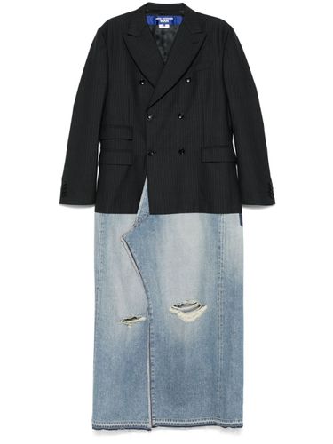 Coat With Contrasting Inserts - Junya Watanabe - Modalova