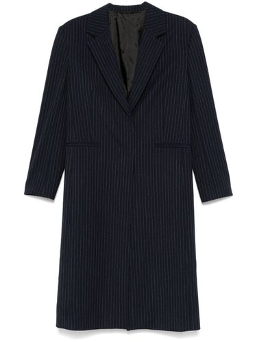 Pinstriped Tailored Coat - Calvin Klein - Modalova