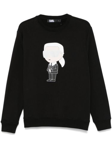 Sweatshirt With Print - Karl Lagerfeld - Modalova