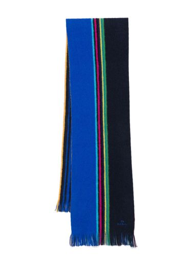 Reversible Sports-stripe Scarf - PS Paul Smith - Modalova