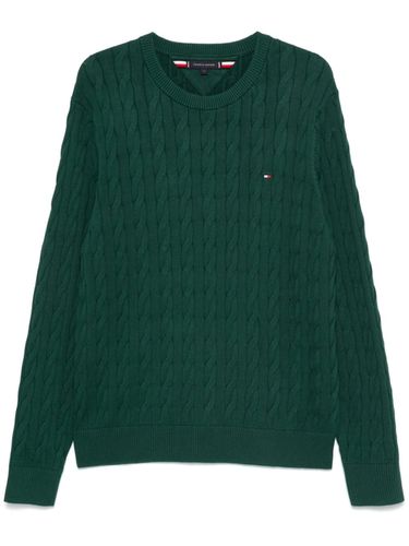 TOMMY HILFIGER - Cable Knit Sweater - Tommy Hilfiger - Modalova