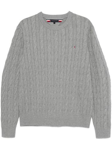 TOMMY HILFIGER - Cable Knit Sweater - Tommy Hilfiger - Modalova