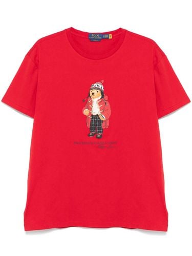 Bear Print T-shirt - Polo Ralph Lauren - Modalova