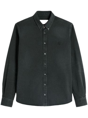 AMI PARIS - Cotton Shirt - Ami Paris - Modalova