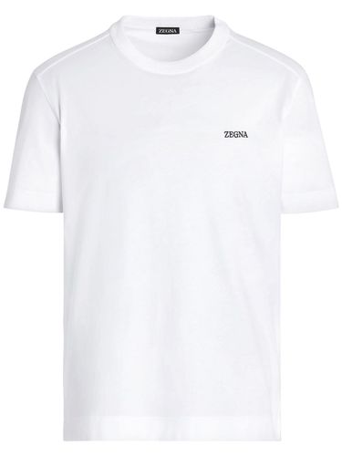 ZEGNA - Logo T-shirt - Zegna - Modalova