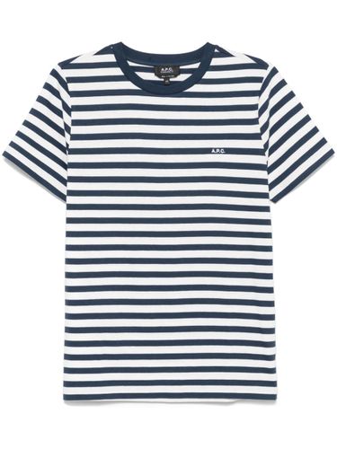 A.P.C. - Striped T-shirt - A.P.C. - Modalova