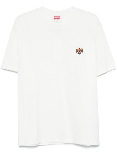 KENZO - Cotton T-shirt With Logo - Kenzo - Modalova