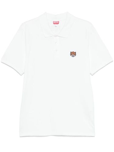 KENZO - Cotton Polo Shirt With Logo - Kenzo - Modalova