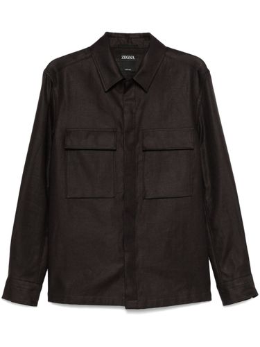 ZEGNA - Linen Shirt - Zegna - Modalova