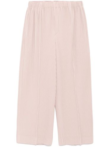 Pleated Crop Trousers - Homme Plisse' Issey Miyake - Modalova