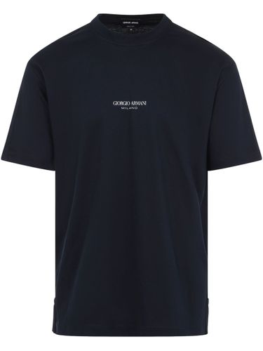 GIORGIO ARMANI - T-shirt With Logo - Giorgio Armani - Modalova