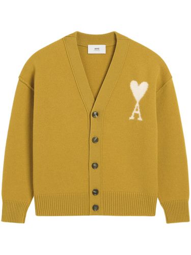 AMI PARIS - Wool Cardigan - Ami Paris - Modalova