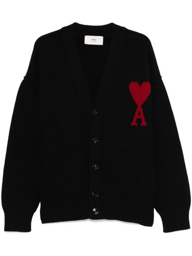 AMI PARIS - Wool Cardigan - Ami Paris - Modalova