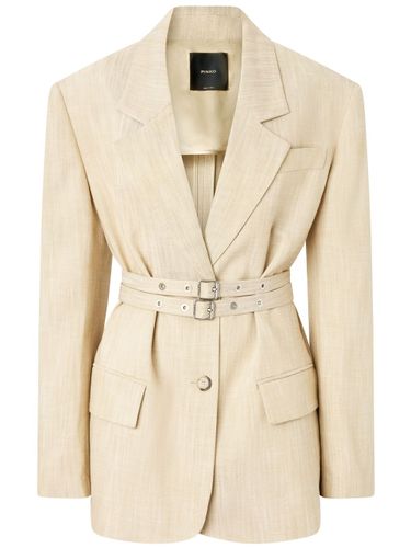 PINKO - Blazer With Belt - Pinko - Modalova