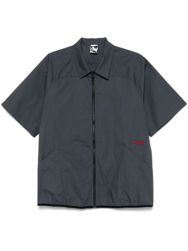 GR10K - Poplin Shirt With Zip - Gr10K - Modalova