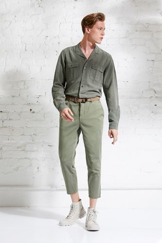 Linen TENCEL safari shirt slim - Rheinstoff E-Commerce GmbH - Modalova