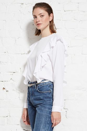 Volant blouse TENCEL - Rheinstoff E-Commerce GmbH - Modalova