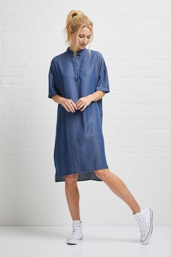 TENCEL denim shirt dress - Rheinstoff E-Commerce GmbH - Modalova