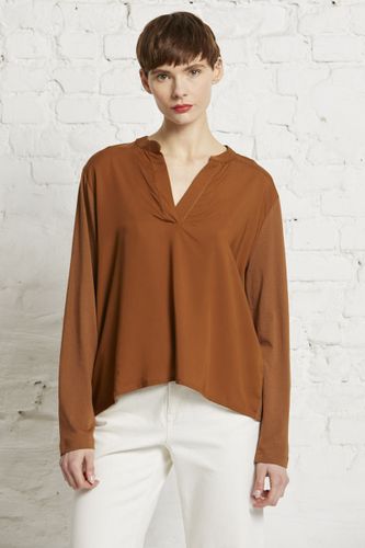 Henley blouse TENCELmix - Rheinstoff E-Commerce GmbH - Modalova