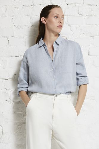 Contemporary linen blouse - Rheinstoff E-Commerce GmbH - Modalova