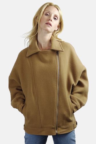 Oversize biker jacket - Rheinstoff E-Commerce GmbH - Modalova