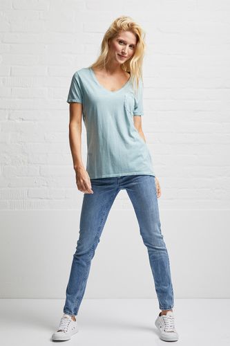 V-neck Tee m.t - Rheinstoff E-Commerce GmbH - Modalova