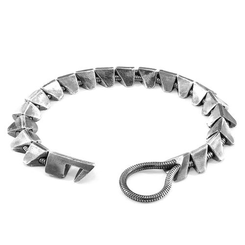 Brixham Maxi Silver Chain Bracelet - ANCHOR & CREW - Modalova