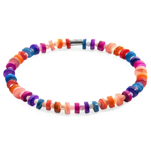 Alice Silver and Freshwater Shell SKINNY Bracelet - ANCHOR & CREW - Modalova