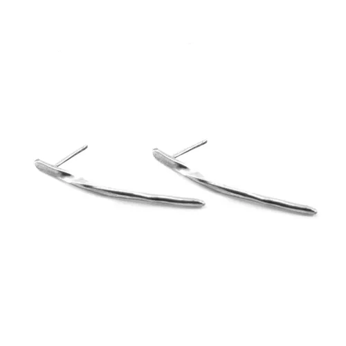 Aria Long Twist Earring Studs - ANCHOR & CREW - Modalova
