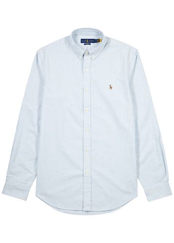 Striped Piqué Cotton Oxford Shirt - - XL - Polo ralph lauren - Modalova