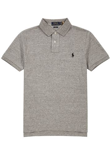 Slim Piqué Cotton Polo Shirt - L - Polo ralph lauren - Modalova