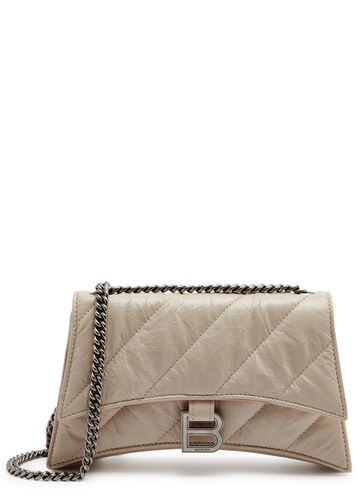 Crush Quilted Leather Wallet on Chain, Leather Wallet - Balenciaga - Modalova