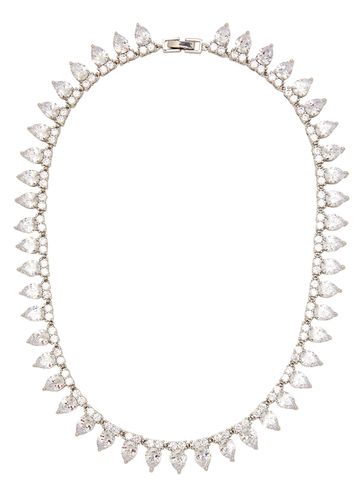 Monarch Heart Rivière Embellished Necklace - - One Size - FALLON - Modalova
