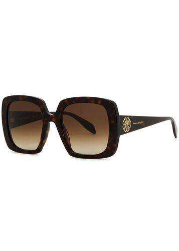 Oversized Square-frame, Designer Sunglasses - Alexander McQueen - Modalova